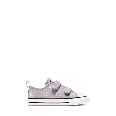 Main view of Toddler's Chuck Taylor All Star Easy On Sneakers in Purple/Star Print