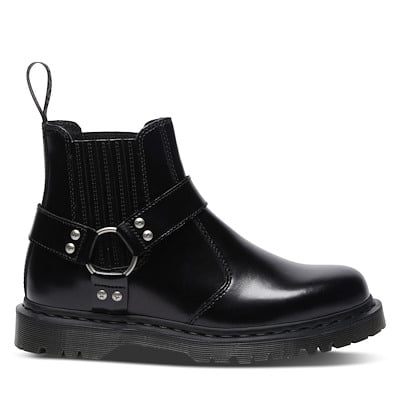 2976 Harness Chelsea Boots in Black