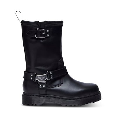 Bottes en cuir Anistone Hi noires