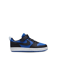 Baskest Court Borough Low bleues et noires pour jeunes enfants