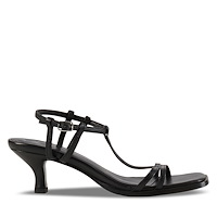 Sandales à talon Bella noires pour femmes