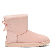 Women's Mini Bailey Bow II in Beige Blush
