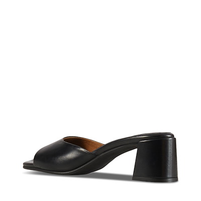Alternate view of Women's Edith Blocked Heel Mule in Black