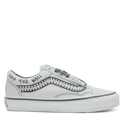 Women's Premium Old Skool Cocona x Vans Sneakers in White/Green
