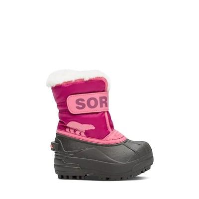 Toddler/Little Kid Snow Commander Winter Boots in Pink/Black
