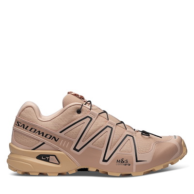 Speedcross 3 Satin Sneakers in Rose/Peach | Little Burgundy
