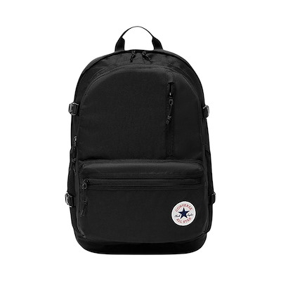 Main view of Straight Edge Backpack in Black