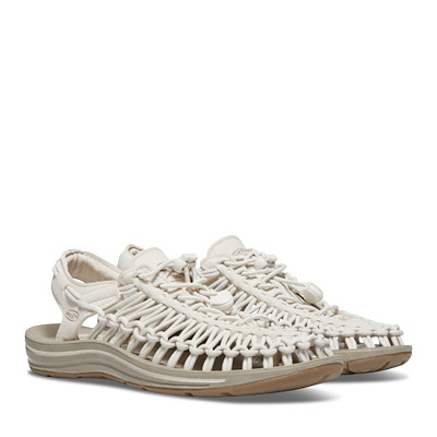 Alternate view of Women's Uneek Sandals in White/Beige