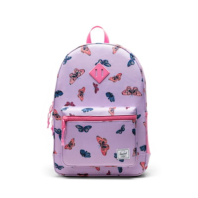 Youth Heritage Butterfly Backpack in Purple/Pink/Blue