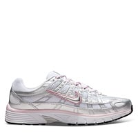Women's P-6000 Sneakers in White/Silver/Pink