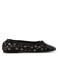 Women's Sydney Ballet Flats in Black