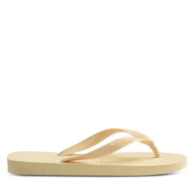 Main view of Sandales de plage Slim crème beurre pour femmes