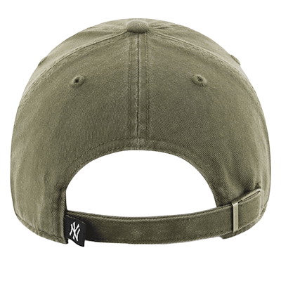 Alternate view of New York Yankees Clean Up Cap in Olive Green