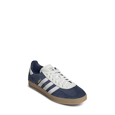 adidas gazelle silver green womens Gazelle Indoor Night Indigo White Suede Blue / 6.5 / M main image 1