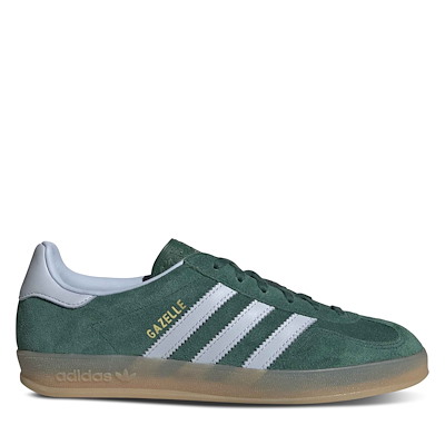 Women's Gazelle Indoor Sneakers in Green/Blue | Little Burgundy