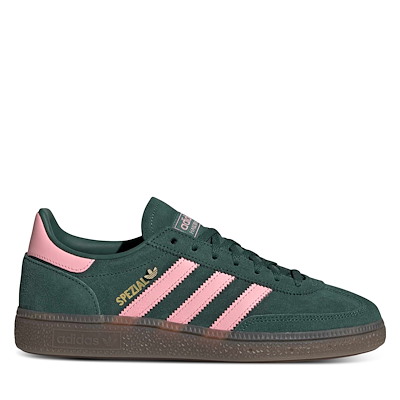 Baskets Handball Spezial vertes et roses pour femmes