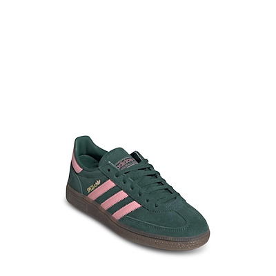 Baskets Handball Spezial vertes et roses pour femmes Alternate View
