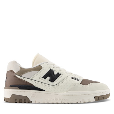 BB550 Sneakers in Sea Salt/Brown