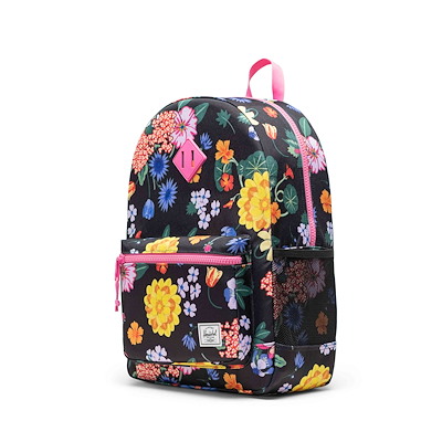 Sac à dos Youth Heritage Paper Garden noir et multicolore Alternate View