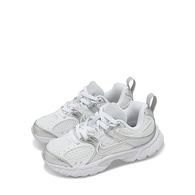 Little Kid's V5 RNR Sneakers in White/Metallic Silver Alternate View