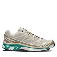 XT-6 Sneakers in Beige/Cream/Green
