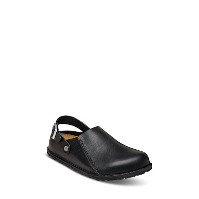 Men's Lutry Premium Clogs in Black Alternate View