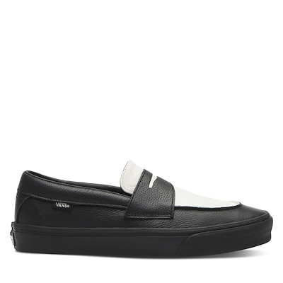 Men's 53 Loafers in Black/White