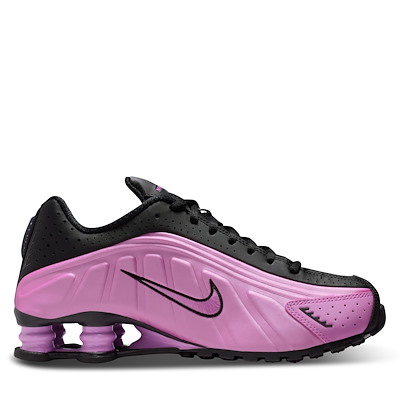 Chaussures pour femmes Nike Shox R4 en noir/rose