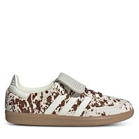 Women's Samba Long Tongue Sneakers in Cow Print