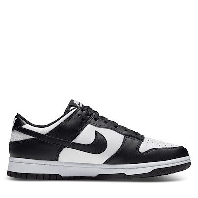 Baskets Dunk Low noires et blanches pour femmes