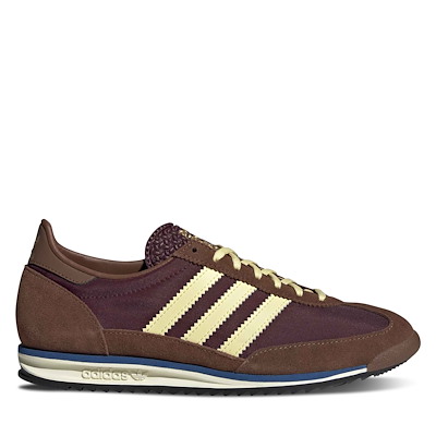 Women's SL72 OG Sneakers in Brown/Maroon/Pale Yellow