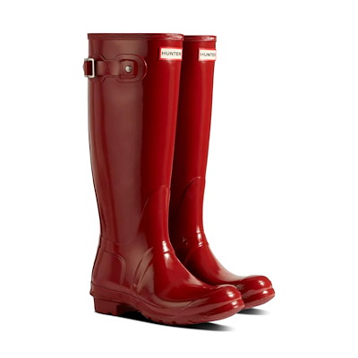Bottes hautes Original rouges pour femmes Alternate View