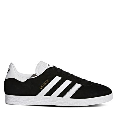 Gazelle Sneakers in Black/White